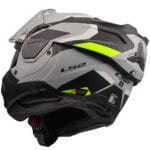 Casco Modular LS2 FF910 Advant II Triple Gris Amarillo Mate Bluetooth Sena - Imagen 8