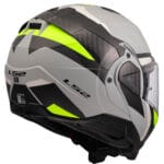 Casco Modular LS2 FF910 Advant II Triple Gris Amarillo Mate Bluetooth Sena - Imagen 4