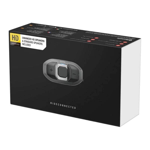 Casco LS2 FF808 Stream 2 Negro Mate Bluetooth Sena SF2 Instalado - Imagen 7