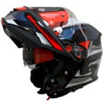 Casco Modular SMK Gullwing Venture Rojo Gris 22.06