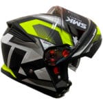 Casco Modular SMK Gullwing Venture Amarillo Mate 22.06 - Imagen 6