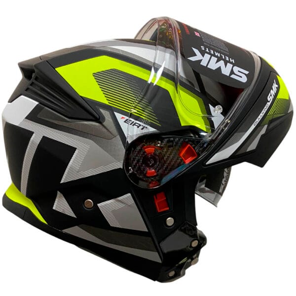 Casco Modular SMK Gullwing Venture Amarillo Mate 22.06 - Imagen 6