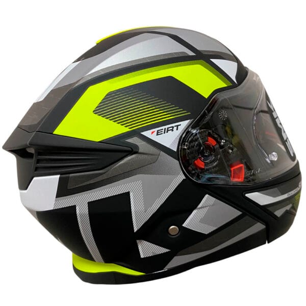 Casco Modular SMK Gullwing Venture Amarillo Mate 22.06 - Imagen 5