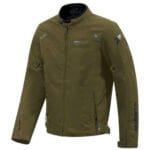 Seventy SD-JR65 Piston Verde  - Chaqueta Moto de Invierno para Hombre