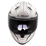 Casco LS2 Vector II Alizer FF811 Blanco Plata Mate - Imagen 3