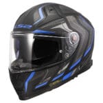 Casco LS2 Vector II Alizer FF811 Negro Azul Mate