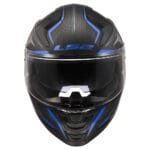 Casco LS2 Vector II Alizer FF811 Negro Azul Mate - Imagen 3