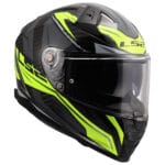 Casco LS2 Vector II Carbon Savage FF811 Negro Amarillo - Imagen 5