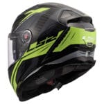 Casco LS2 Vector II Carbon Savage FF811 Negro Amarillo - Imagen 4
