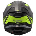 Casco LS2 Vector II Carbon Savage FF811 Negro Amarillo - Imagen 7