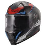 Casco LS2 Vector II Carbon Savage FF811 Blanco Azul Rojo