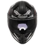 Casco LS2 Vector II Carbon Savage FF811 Blanco Rojo - Imagen 3