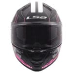 Casco LS2 Vector II Darflo FF811 Negro Rosa Mate - Imagen 3