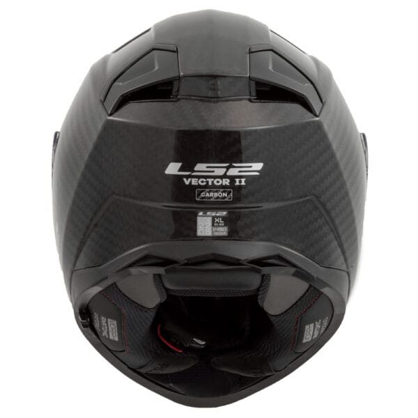 Casco LS2 Vector II Carbon Bluetooth Sena FF811 Brillo - Imagen 5