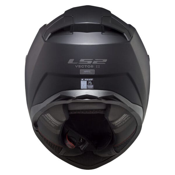 Casco LS2 Vector II FF811 Negro Mate Bluetooth Sena - Imagen 5