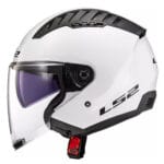 LS2 Copter II OF600 Blanco - Casco Jet Versatil
