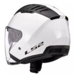 LS2 Copter II OF600 Blanco - Bluetooth Sena - Imagen 3