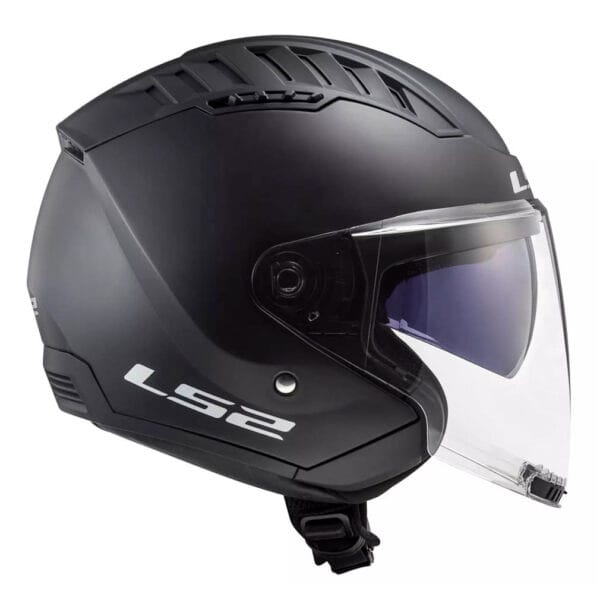 LS2 Copter II OF600 Negro Mate - Bluetooth Sena - Imagen 4