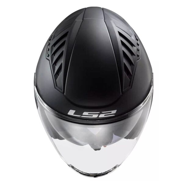LS2 Copter II OF600 Negro Mate - Bluetooth Sena - Imagen 5
