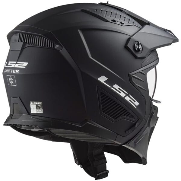 LS2 Drifter OF606 Negro Mate - Imagen 5