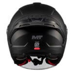 MT Helmets Cosmo SV Pure Negro Mate - Imagen 7