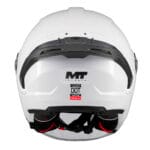 MT Helmets Cosmo SV Pure Blanco - Imagen 6