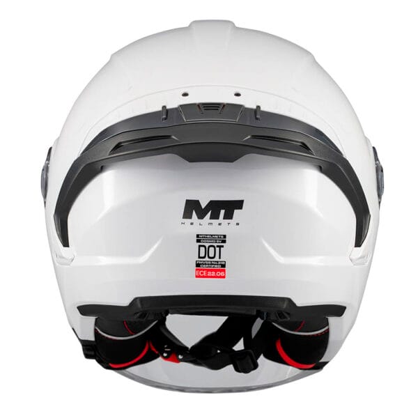 MT Helmets Cosmo SV Pure Blanco - Imagen 6