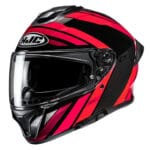 HJC C71 Faber MC1 Negro Rojo