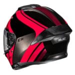 HJC C71 Faber MC1 Negro Rojo - Imagen 2
