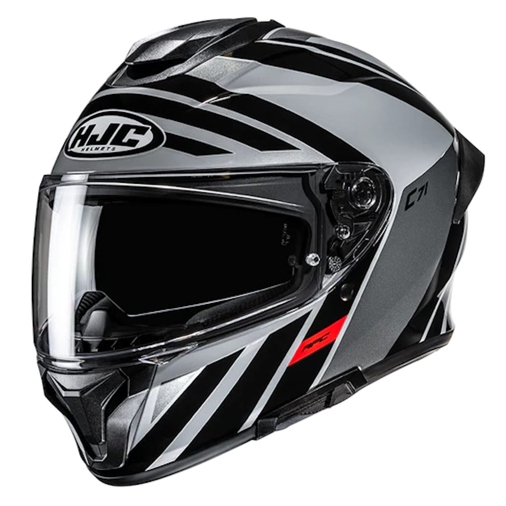 Casco HJC C71 Faber MC5 Negro Gris HJC C71 Faber MC5 Gris Negro - Imagen 1