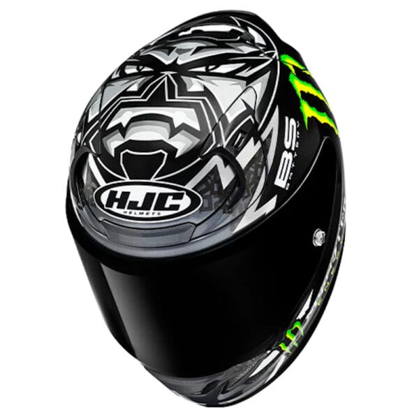 HJC RPHA 12 QUARTARARO Replica Black - Imagen 5
