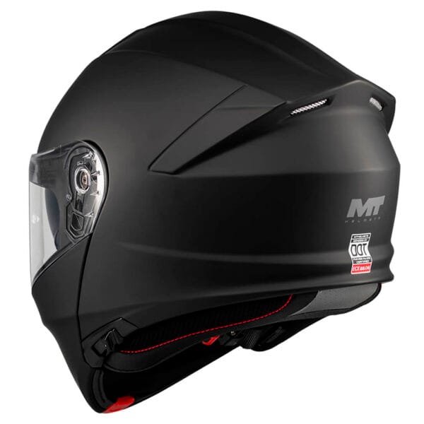 MT Genesis SV Pure A1 Negro Mate Pinlock - Imagen 4