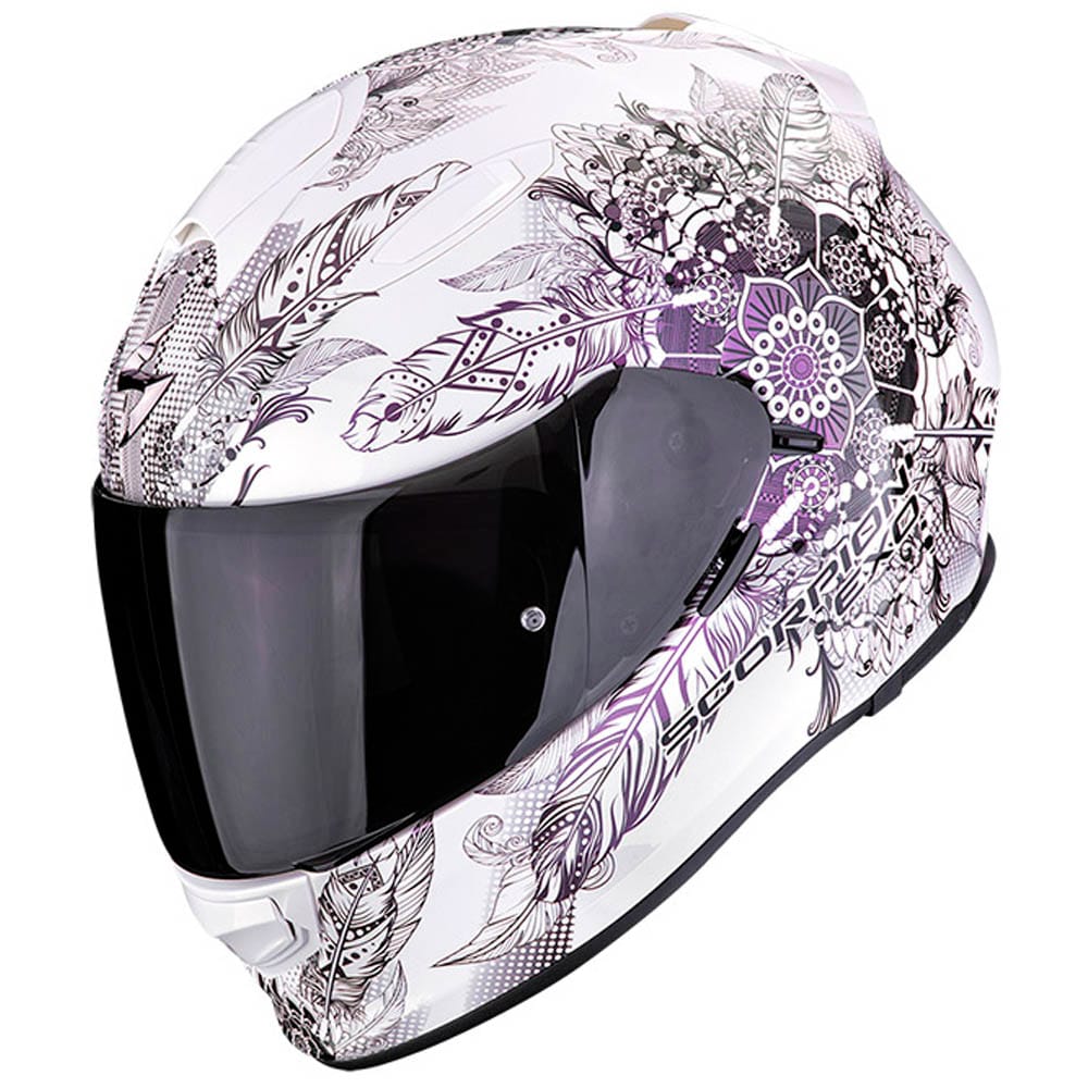 Casco Scorpion Exo 491 Dream Blanco Scorpion Exo-491 Dream Blanco Camaleon - Imagen 1