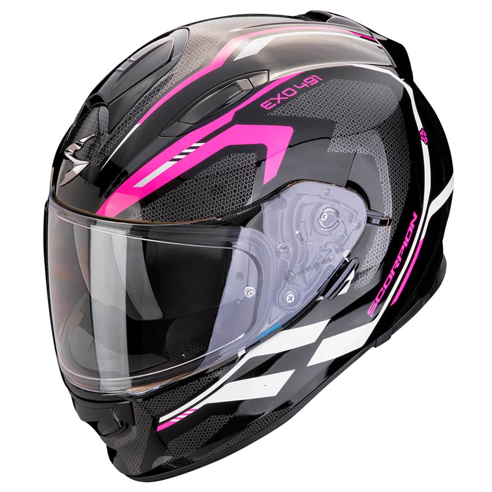 Casco Scorpion Exo-491 Kripta Pink A Scorpion Exo-491 Kripta Rosa Mate - Imagen 1