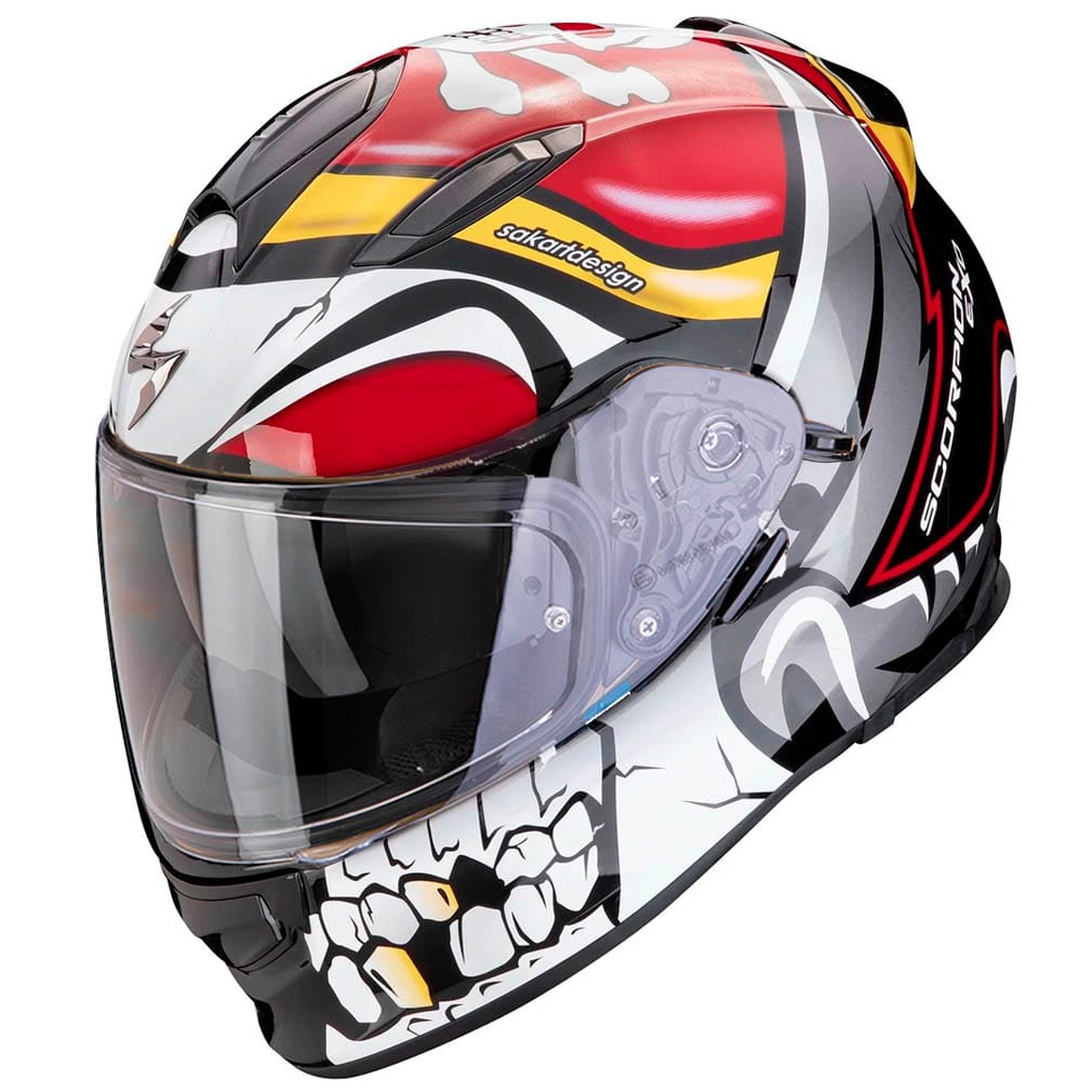 Casco Scorpion Exo-491 Pirate Red A Scorpion Exo-491 Pirate Rojo - Imagen 1