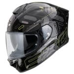 Scorpion Exo-530 Air Fond Negro Amarillo - Imagen 2