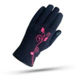 Degend Lady 1 Negro Rosa - Guantes Moto de Invierno - Imagen 3