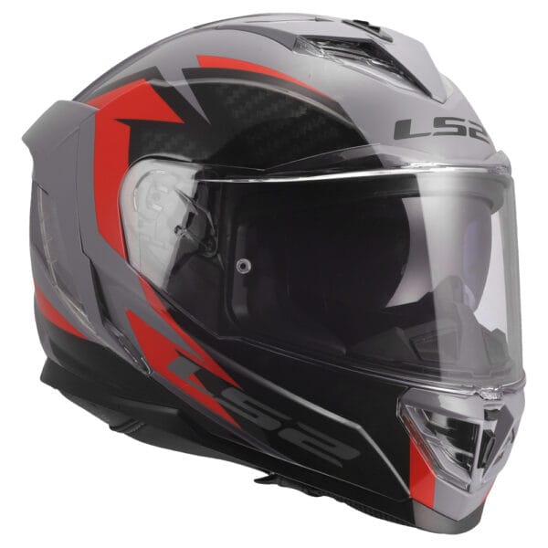 Casco LS2 FF818 Storm III Dynamo Rojo - Imagen 8