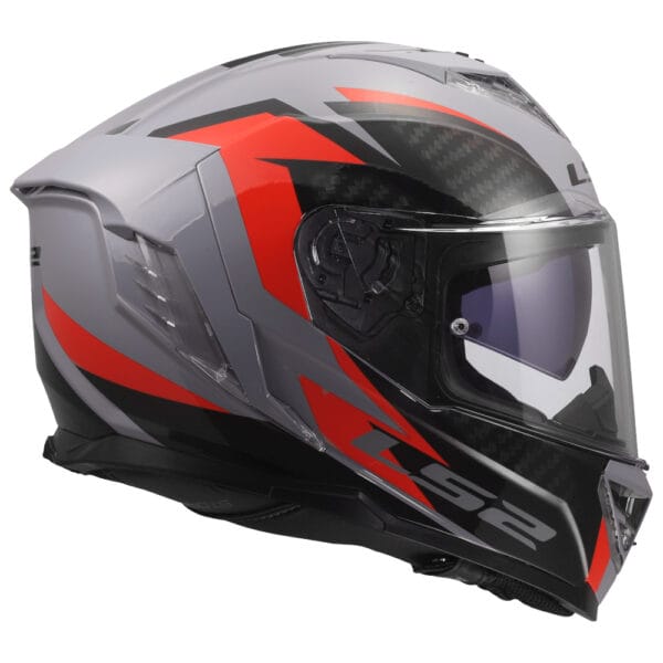 Casco LS2 FF818 Storm III Dynamo Rojo - Imagen 7