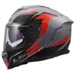 Casco LS2 FF818 Storm III Dynamo Rojo - Imagen 2