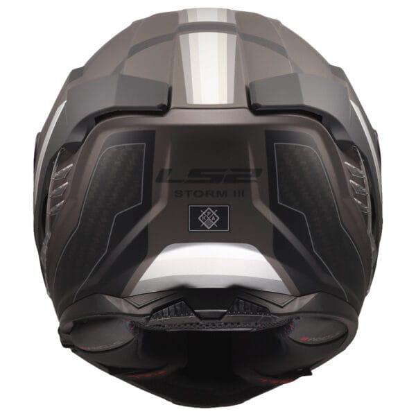 Casco LS2 Storm 3 Sporty Gris - Imagen 4